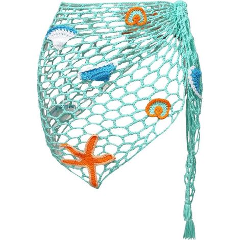 Paréo de plage fin en acrylique pour fête de piscine, par temps chaud, chemise de plage fine (1/5)