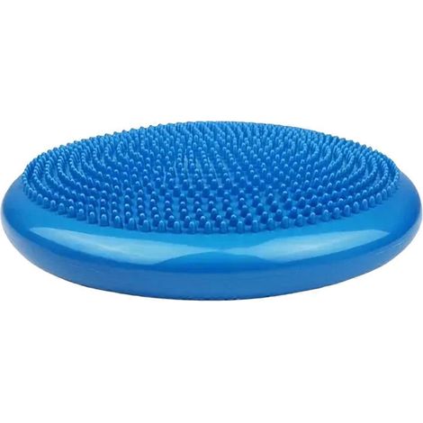 Aufblasbares Balancekissen für Yoga, dicker Fitness-Balanceball, blaues, platzfestes Massagekissen (1/5)