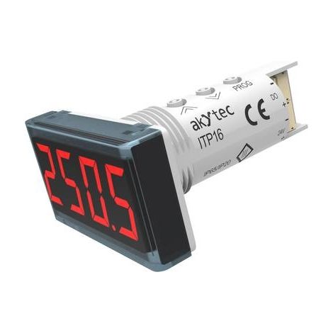 akytec ITP16 aparato de medición digital rojo profesional