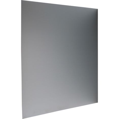 Plaque PVC argent pour système Gro-Tank 100