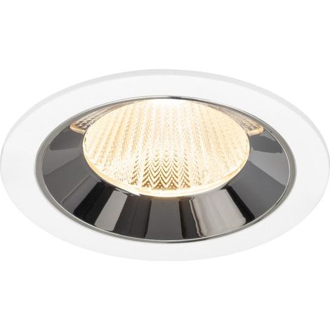 Spot encastré Numinos L blanc/chrome 2700K - 40 deg - 1009770