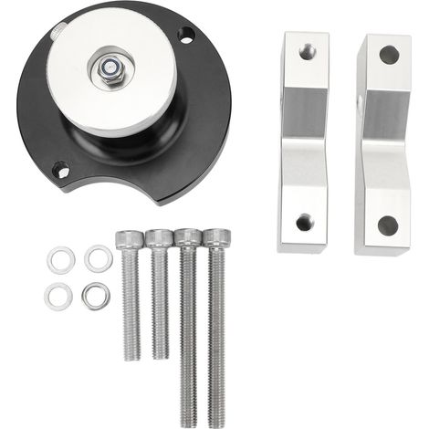 GARRYFIZH Outil de charge d'azote en alliage d'aluminium 6065, usinage CNC, améliore les performances de suspension des amortisseurs WP noirs (1/5)