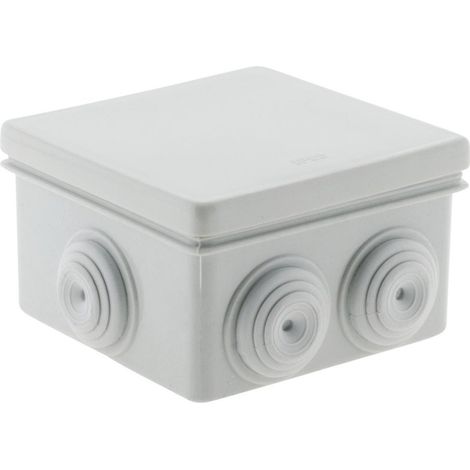 Caja de derivación estanca IP55 60x60x40mm Blanca - Zenitech