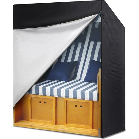 Swing cover, three garden swing covers, 210D Oxford cloth, with storage bag, waterproof and UV resistant, suitable for outdoor beach swings.