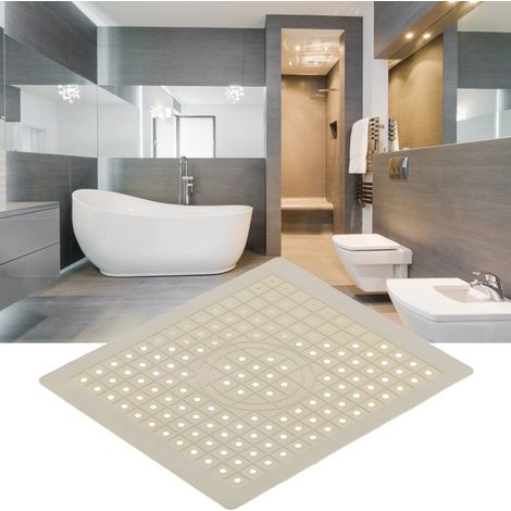 Tapis d'évier de cuisine (lot de 2) en caoutchouc de qualité alimentaire, antidérapant et facile à nettoyer. (1/5)