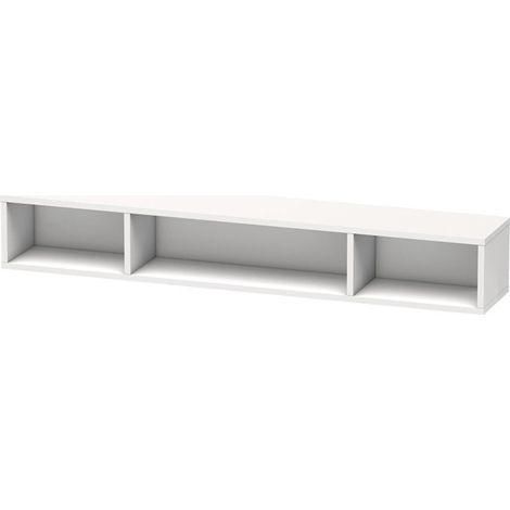 Élément d'étagère Duravit L-CUBE 800x140x120mm blanc brillant