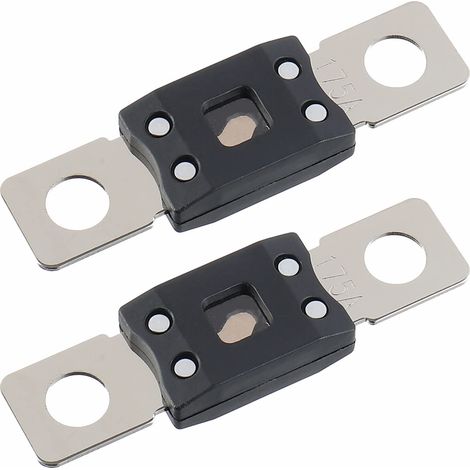 175A MEGA Fusible à courant élevé fusible AMG 175 ampères pour voiture, camion, véhicule de construction, autobus, caravane (2 pcs.) (1/4)