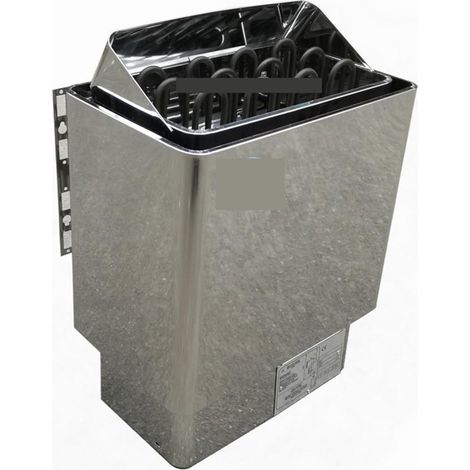 Poêle de sauna Poêle de sauna électrique, Générateur de vapeur de Sauna de réchauffeur de Sauna de 9kw, équipement sec de pièce de four de chauffage d'usage à la maison avec le contrôleur Chauffe-saun (1/4)