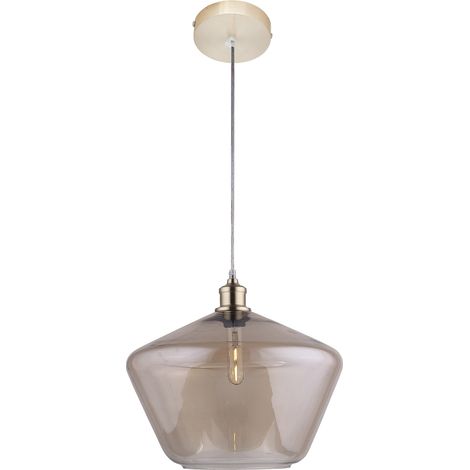Hängelampe Lumineca Extipe 40 x 30 cm Bernstein