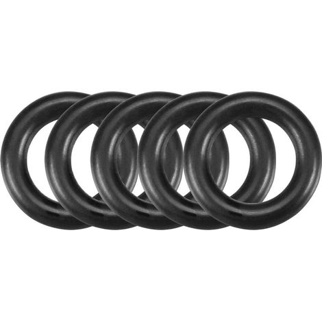 Lot de 50 joints toriques en caoutchouc nitrile métriques (diamètre extérieur : 13 mm, intérieur : 8