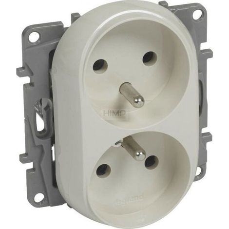presa elettrica Legrand niloe doppia uscita 16A 250V (1/3)