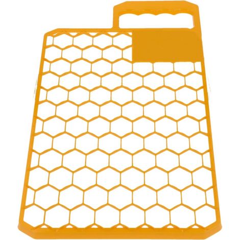 Griglia per pittura resistente 30 cm x 22 cm gialla