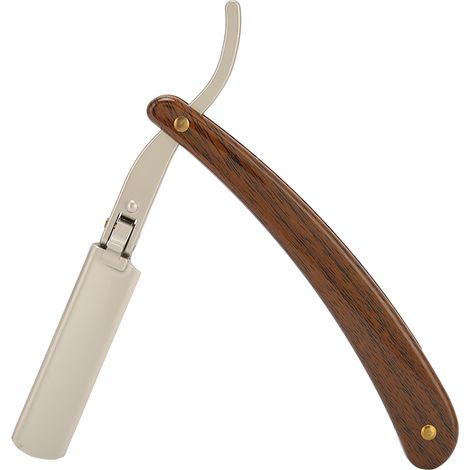 Rasoir droit professionnel pliable pour homme, manuel, simple, portable, voyage, sans lame. (1/5)