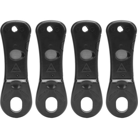 Cartouche de coupe-buse adhésive en 4 pièces, outil manuel pour colle à verre, mastic et tubes en silicone. (1/5)