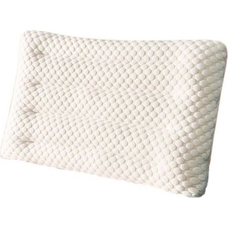 1 Oreiller en fibres de soja – Oreiller cervical – Oreiller bas – 40 x 60 cm (1/5)