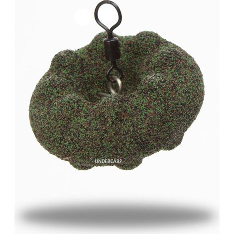 Piombo da carpa UFO con girella Verde Piombo da carpa UFO con girella Verde 170 g