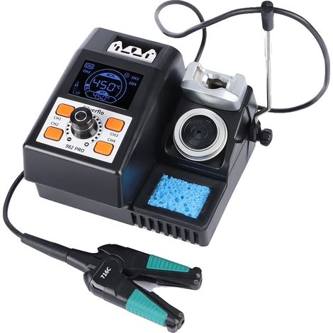 Station de soudage de précision, pinces doubles, écran LCD, Paquet 1, 220VEU (1/2)