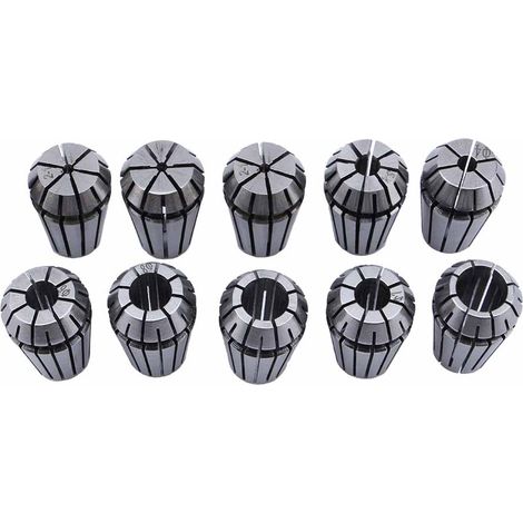 10PCS/Set 1-10mm ER16 Spring Collet Set For CNC Milling lathe Tool Engraving Machine