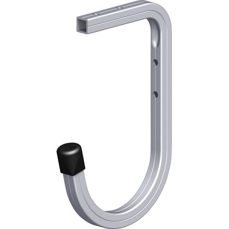 alfer Wandhaken Typ 8 11 x 16,5 x 9 cm Aluminium blank Haken Universalhaken (1/2)