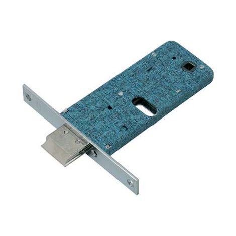 SERRATURA METALLO INFILARE 780 OMEC B.Q NICH F.MM 16 F.OVALE M1+SCR H.MM 64 E.MM 70