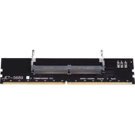 Adaptador de memoria de portátil a PC SO-dimm a PC dimm DDR5 Adaptador DDR5 (1/2)