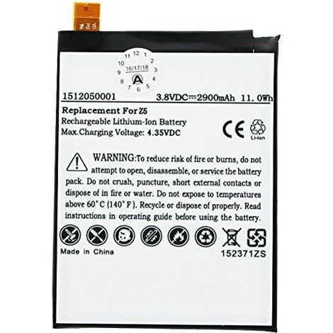 batteria sony lis1593erpc 3.8 V 2900 mAh