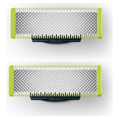 Lot de 2 têtes de rasoir de rechange pour l'ancien rasoir Philips QP220