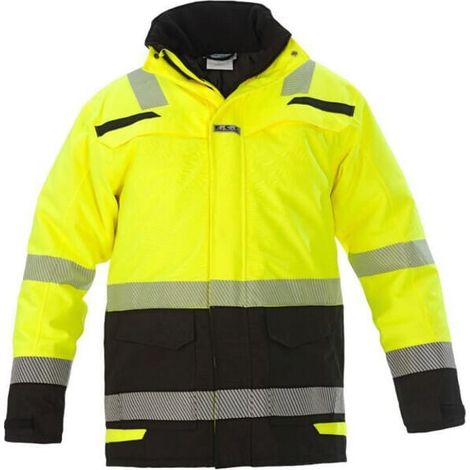 Parka dhiver haute visibilité jaune - noir taille XL HYDROWEAR 072398YBPXL (1/3)