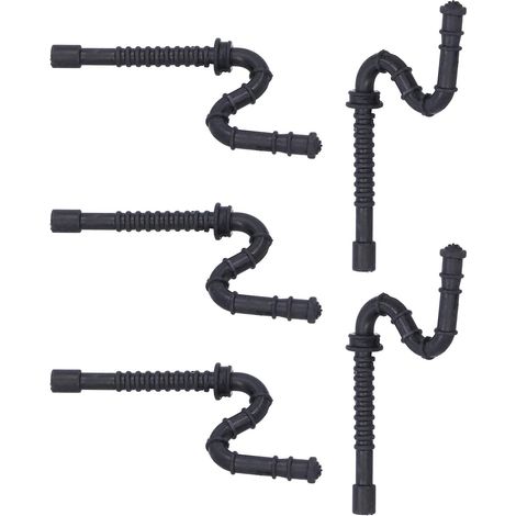 Lot 5 tuyaux carburant silicone durables – ligne essence admission – pour Stihl MS290 310 390 029 039