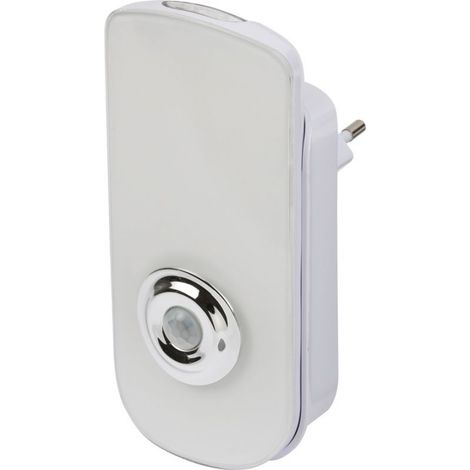 Brennenstuhl LED Sicherheitsleuchte / Nachtlicht mit Infrarot Bewegungsmelder mit SMD LEDs, automatisches Einschalten bei Stromausfall, 50 + 40 lm, in (1/4)