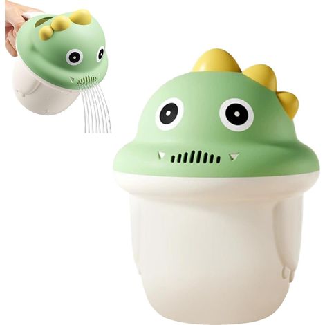 Duschkopf-Spülvorrichtung für Babys, Baby-Badewannen-Gießkanne, Grün (1/5)