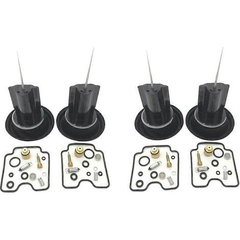 Kit de réparation de carburateur pour moto Bandit 1200 GSF1200 GSF1200S (4 pièces : membrane de piston).