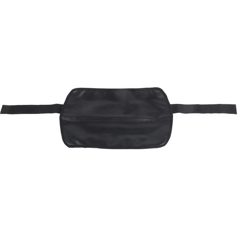 Ceinture de fessiers en cuir PU, capacité 100 lbs, entraîneur portable pour exercices de hanches, noir (1/5)