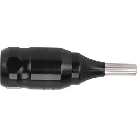 Support de poignet pour cartouche de tatouage, manche pro en alliage d'aluminium réglable, barre d'entraînement 95mm, noir. (1/5)