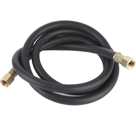 Tuyau de gaz en caoutchouc de 1,5 m (4,9 pi) avec câble de connexion MIG/MAG et filetage G1/4 pour air comprimé, azote et argon (1/5)
