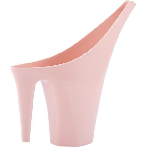 Arrosoir de jardin rose en plastique PP, à long bec, idéal pour la maison et la terrasse. Dimensions : 26,5 cm.