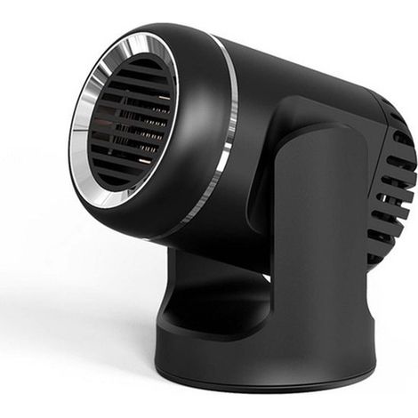 Calefactor para coche, Mini ventilador eléctrico, Doble voltaje 12V/24V, Descongelación rápida, Calefacción segura, Apto para coches, camiones (1/5)