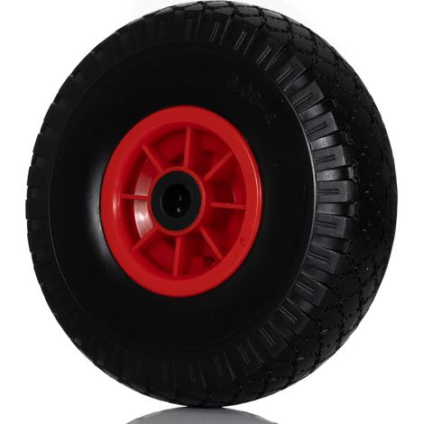 Roue de chariot 260mm x 75mm, alésage 20mm, longueur 74mm, Roulement à rouleaux, Capacité de 75kg ( Prix pour 1 ) (1/3)
