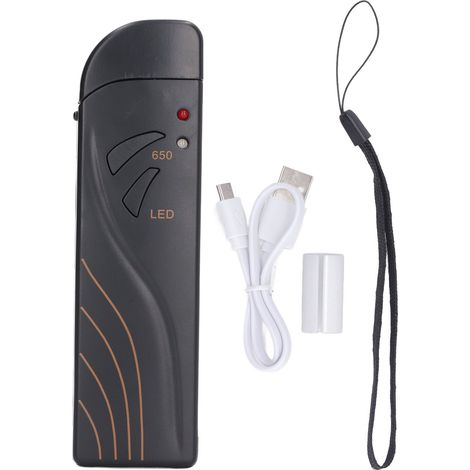 Lot de stylos localisateur de défauts visuels 30mW 650nm 30KM, haute précision, lampe LED intégrée, portable (1/5)