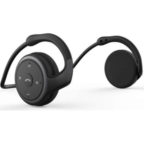 Casque stéréo Bluetooth A6 pour le sport et la course à pied - Montage bleu et noir (1/5)