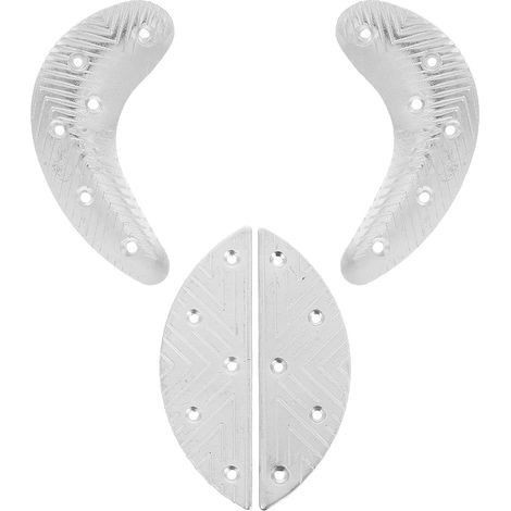 2 paires de protections métalliques robustes et durables pour (1/5)