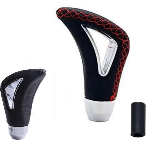 POMELLO NERO UNIVERSALE CAMBIO AUTO FURGONE ERGONOMICO ANTISCIVOLO CA-02997 (1/5)