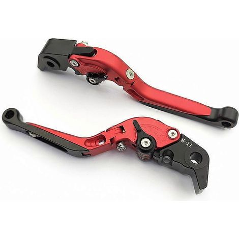 Levier de frein, klaxon et levier d'embrayage modifiés (rouge) pour moto KTM RC8/R 2009-2016 (1/5)