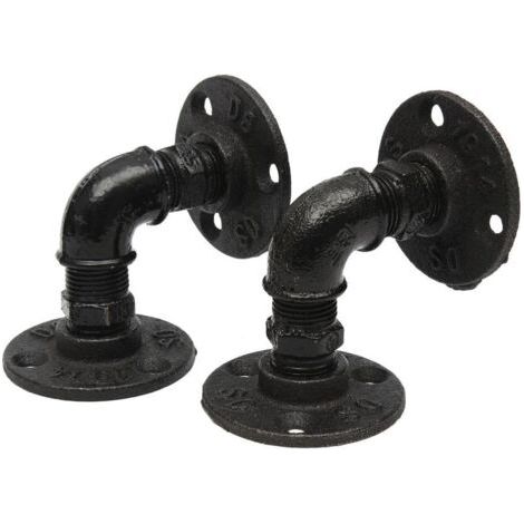 2Pcs Support fixation mural70mm (1/5)