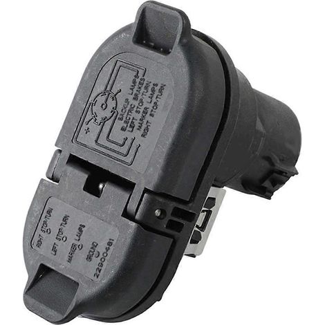 Connecteur de prise de remorquage pour attelage de remorque de pare-chocs arrière de voiture-- (1/5)