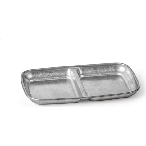 Plateau Sauces 2 Compartiments Vintage Collection 15.5 x 9 cm - Pujadas