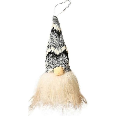 Weihnachtsbaumschmuck, Fröhliche Weihnachten, Dekoration, Lichter, Rudolph, Zwerg, Gesichtslose Puppe, Gnome, Ornament SV (1/3)