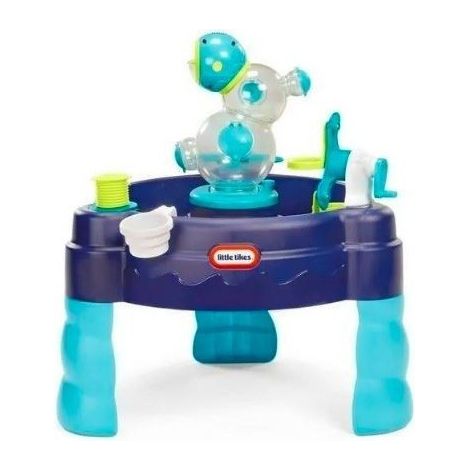 Tavolo da gioco acquatico Little Tikes con sabbiera e bolle di sapone (1/5)