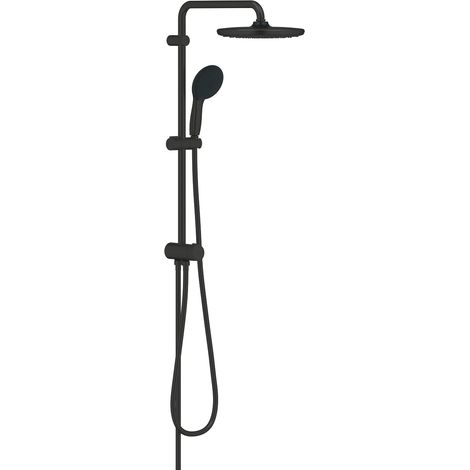 Grohe – Colonne de douche hydromassante 2 jets – Douche de tête 25cm et pommeau 11cm – Économie d'eau – Flexible 1,25m – 266802431 (1/10)