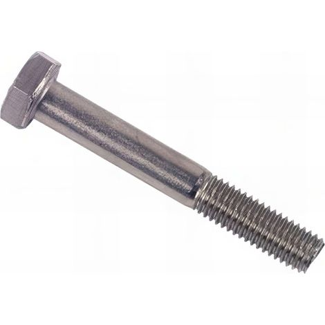 Vis métaux tête hexagonale F/Partiel 8 x 140 mm INOX A2 - Boite de 50 pcs - Fixtout VHP08140A2